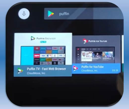 Браузер puffin tv требует аутентификацию google play на телевизоре