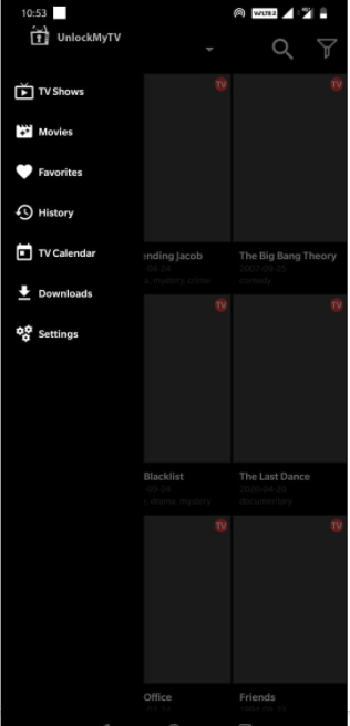 UnlockMyTV Homepage image android