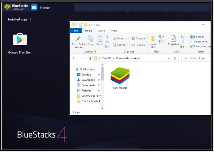 Browse apk on bluestacks image