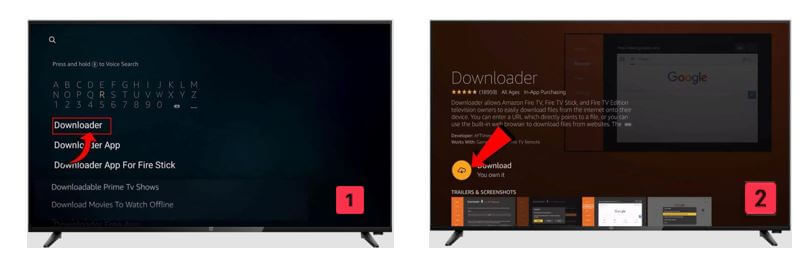 Install Downloader on Fire TV