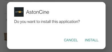 install astoncine image