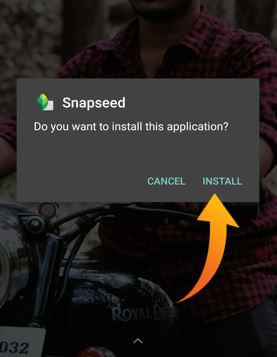 snapseed install screenshot